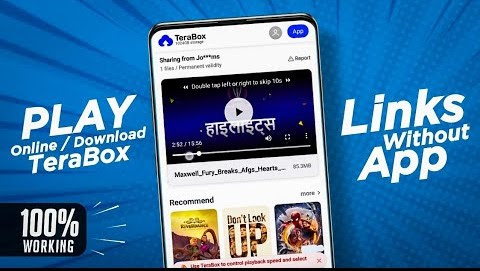 How to Stream Large Videos Online with Terabox Without Buffering